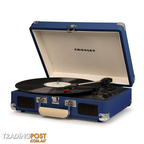 Crosley Cruiser Blue - Bluetooth Turntable & Record Storage Crate - 2080221203488 - Crosley - 2080221203488 - photo 2 of 5