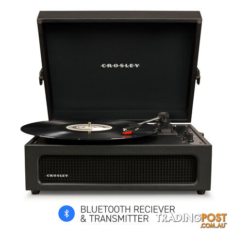 Crosley Voyager Black - Bluetooth Portable Turntable - 710244250672 - Crosley - 710244250672