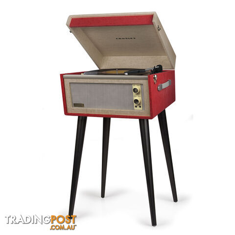 Crosley Dansette Bermuda Turntable - Red - 710244225335 - Crosley - 710244225335 - photo 2 of 5