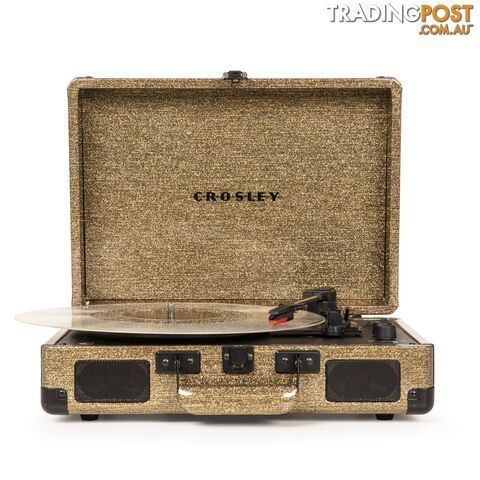 Crosley Cruiser Gold 100th Anniversary - Bluetooth Portable Turntable - 710244250733 - Crosley - 710244250733 - photo 3 of 4