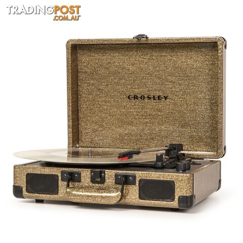Crosley Cruiser Gold 100th Anniversary - Bluetooth Portable Turntable - 710244250733 - Crosley - 710244250733 - photo 2 of 4