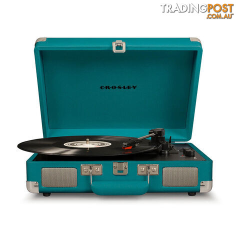 Crosley Cruiser Teal - Bluetooth Turntable & Record Storage Crate - 2080221203563 - Crosley - 2080221203563 - photo 5 of 5