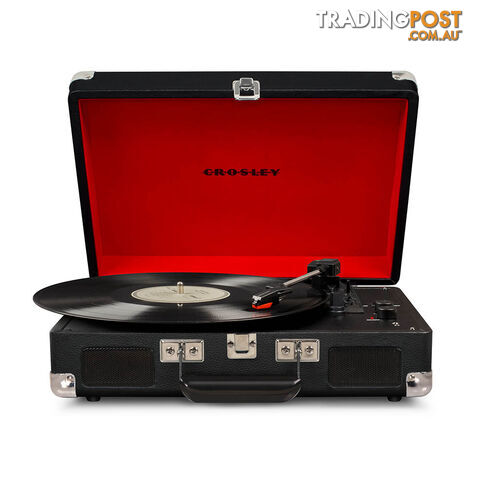 Crosley Cruiser Black - Bluetooth Turntable & Record Storage Crate - 2080221203464 - Crosley - 2080221203464 - photo 5 of 5