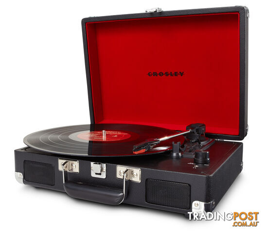 Crosley Cruiser Black - Bluetooth Turntable & Record Storage Crate - 2080221203464 - Crosley - 2080221203464 - photo 2 of 5