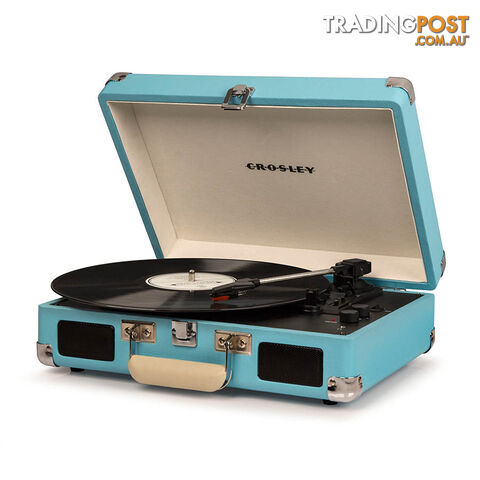 Crosley Cruiser Turquoise - Bluetooth Turntable & Record Storage Crate - 2080221203570 - Crosley - 2080221203570 - photo 2 of 5