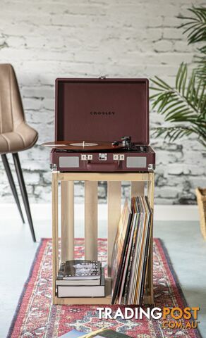 Crosley Cruiser Burgundy - Bluetooth Portable Turntable - 710244249645 - Crosley - 710244249645 - photo 2 of 2