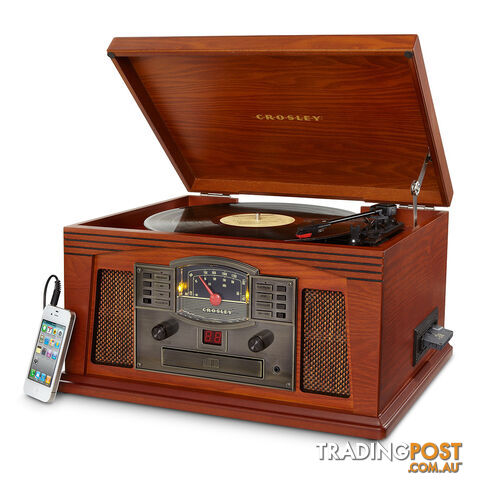 Crosley Lancaster Turntable With Bluetooth - Paprika. - 710244228824 - Crosley - 710244228824 - photo 5 of 5
