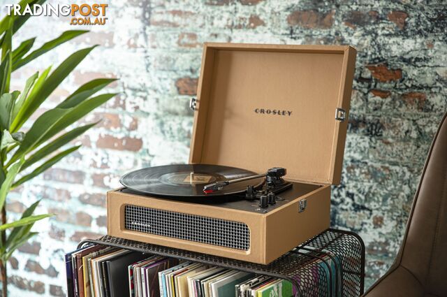 Crosley Voyager Tan - Bluetooth Portable Turntable - 710244249706 - Crosley - 710244249706 - photo 2 of 2