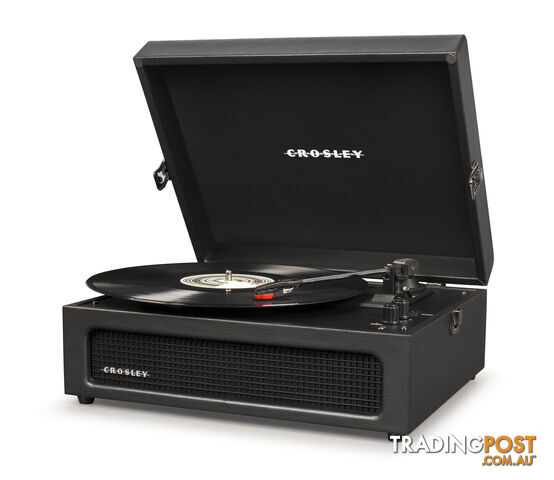 Crosley Voyager Black - Bluetooth Portable Turntable & Record Storage Crate - 2080221203709 - Crosley - 2080221203709 - photo 2 of 5