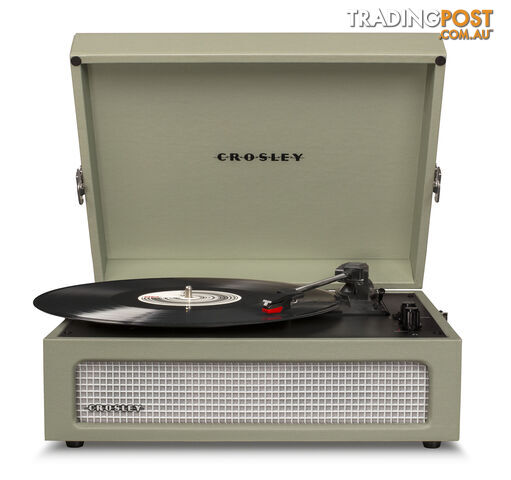 Crosley Voyager Sage - Bluetooth Portable Turntable & Record Storage Crate (Copy) - 2080221203754 - Crosley - 2080221203754 - photo 2 of 5