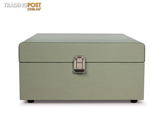 Crosley Voyager Sage - Bluetooth Portable Turntable & Record Storage Crate (Copy) - 2080221203754 - Crosley - 2080221203754 - photo 4 of 5