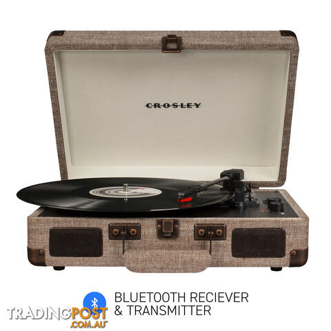 Crosley Cruiser Havana - Bluetooth Portable Turntable - 710244249607 - Crosley - 710244249607