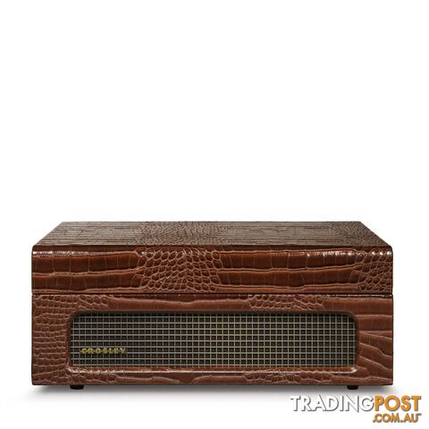 Crosley Voyager Brown Croc - Bluetooth Portable Turntable - 710244250689 - Crosley - 710244250689 - photo 3 of 5