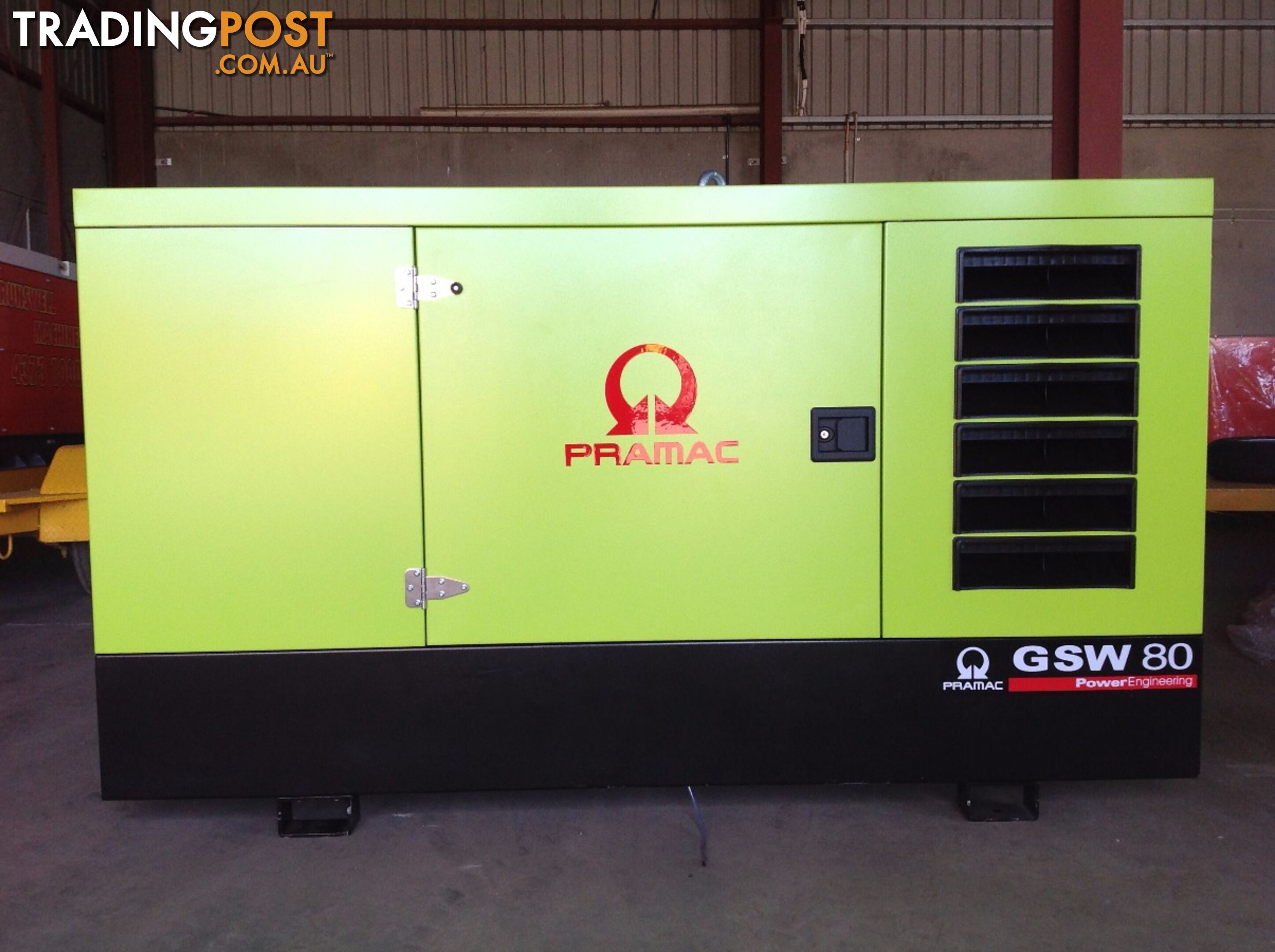 PRAMAC GSW80D 80kVA GENERATOR