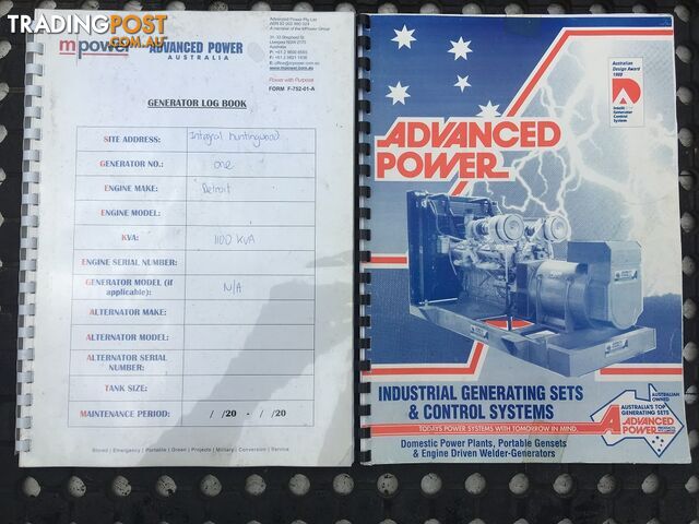 DETROIT DIESEL 1100kVA GENERATOR - photo 4 of 5
