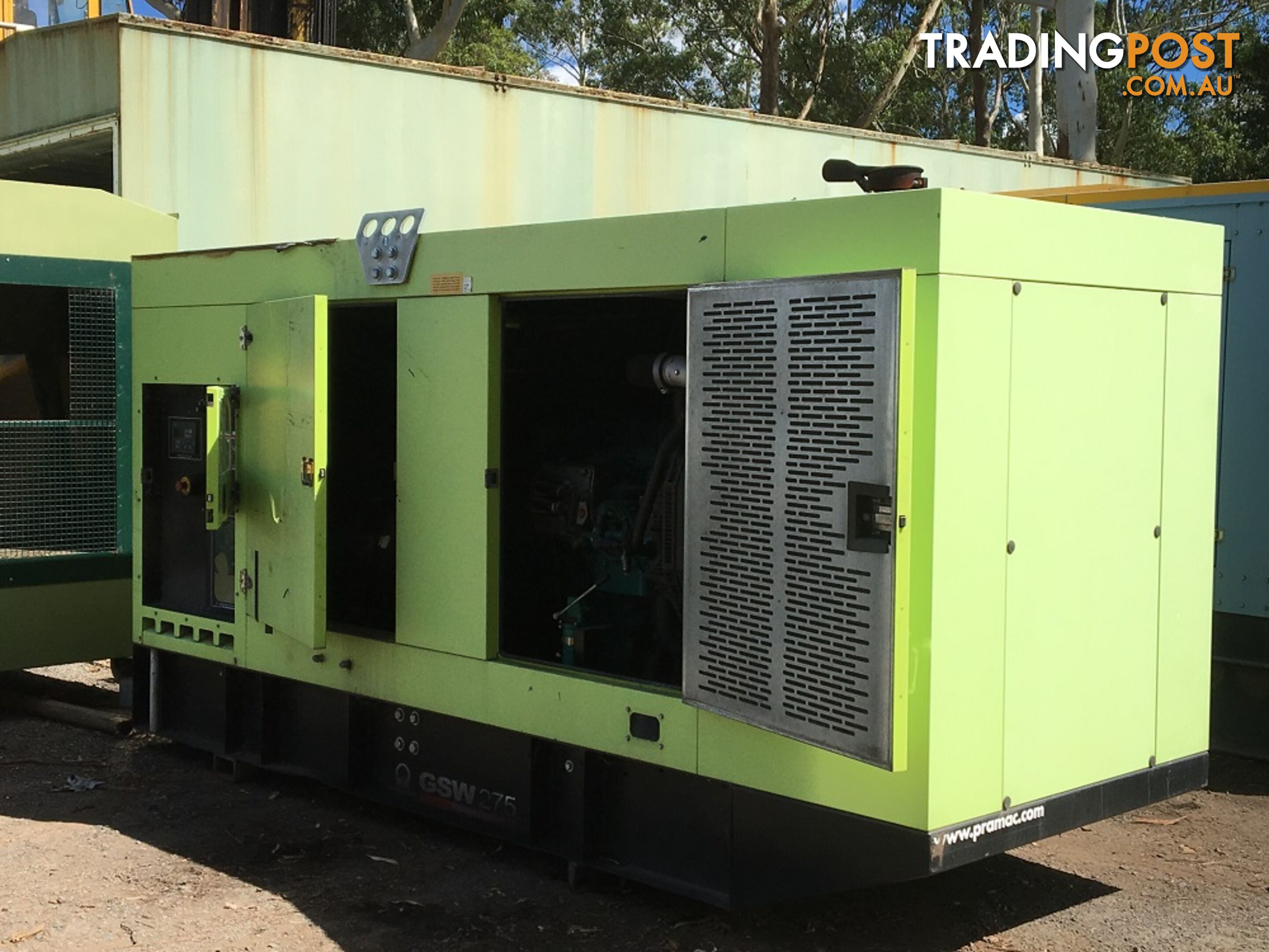 275kVA Generator PRAMAC GSW275V