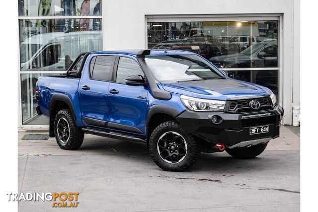 2019 TOYOTA HILUX RUGGED X GUN126R UTILITY