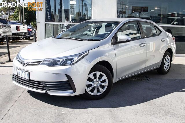 2019 TOYOTA COROLLA ASCENT ZRE172R SEDAN