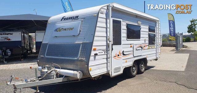 2012 FRANKLIN OZ FACTOR 186 CARAVAN NON SHOWER