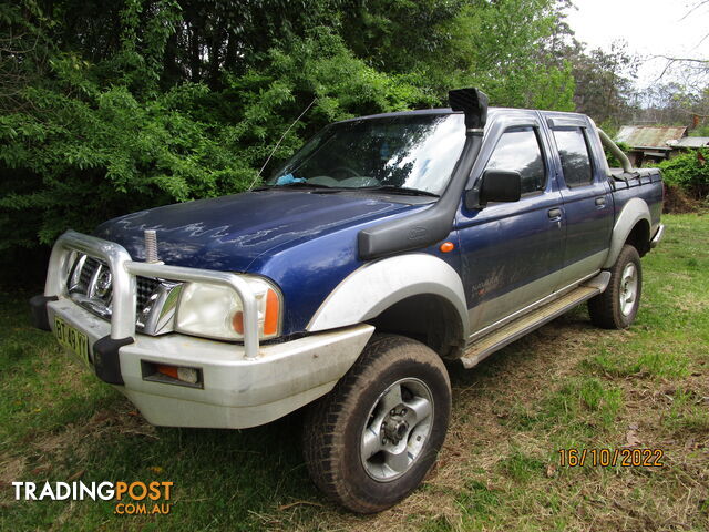 2002 Nissan Navara D22 S T -R 3.0Di Ute Manual