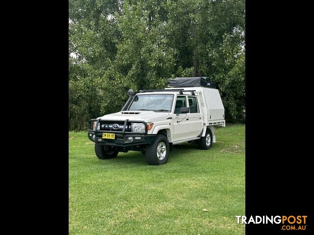 2020 TOYOTA LANDCRUISER GXL DOUBLE CAB VDJ79R CAB CHASSIS