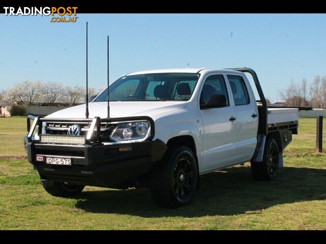 2017 VOLKSWAGEN AMAROK TDI420 CORE EDITION (4X4) 2H MY17 DUAL CAB UTILITY