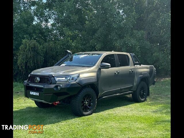 2022 TOYOTA HILUX RUGGED X DOUBLE CAB GUN126R UTILITY