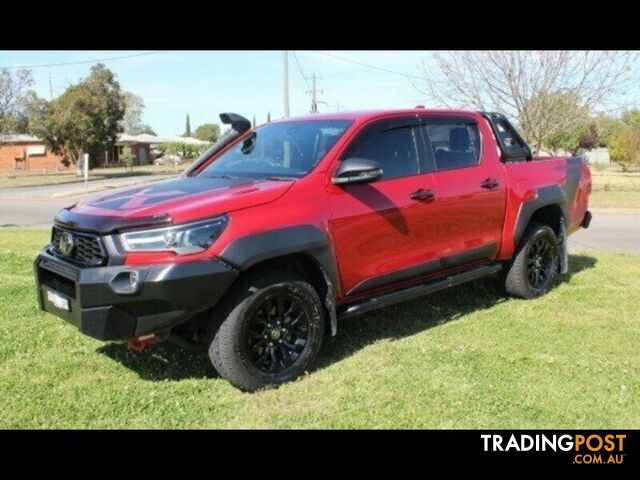 2022 TOYOTA HILUX RUGGED X DOUBLE CAB GUN126R UTILITY