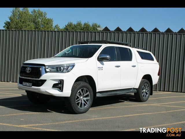 2019 TOYOTA HILUX SR5 DOUBLE CAB GUN126R UTILITY