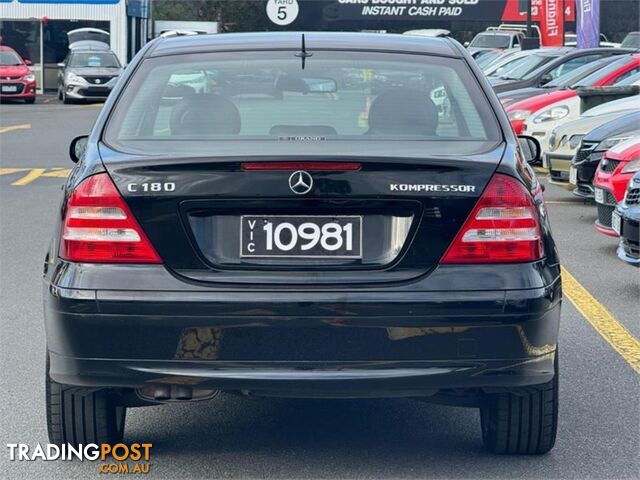 2005 MERCEDES-BENZ C-CLASS C180KOMPRESSORCLASSIC W203MY2005 