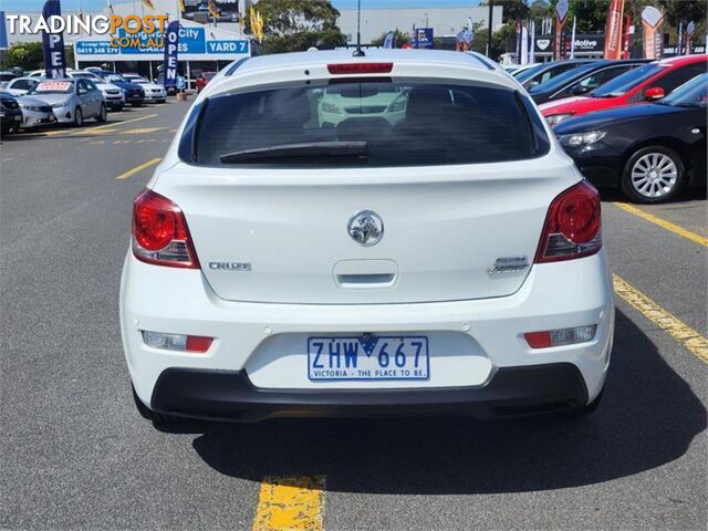 2012 HOLDEN CRUZE SRI JHSERIESIIMY12 