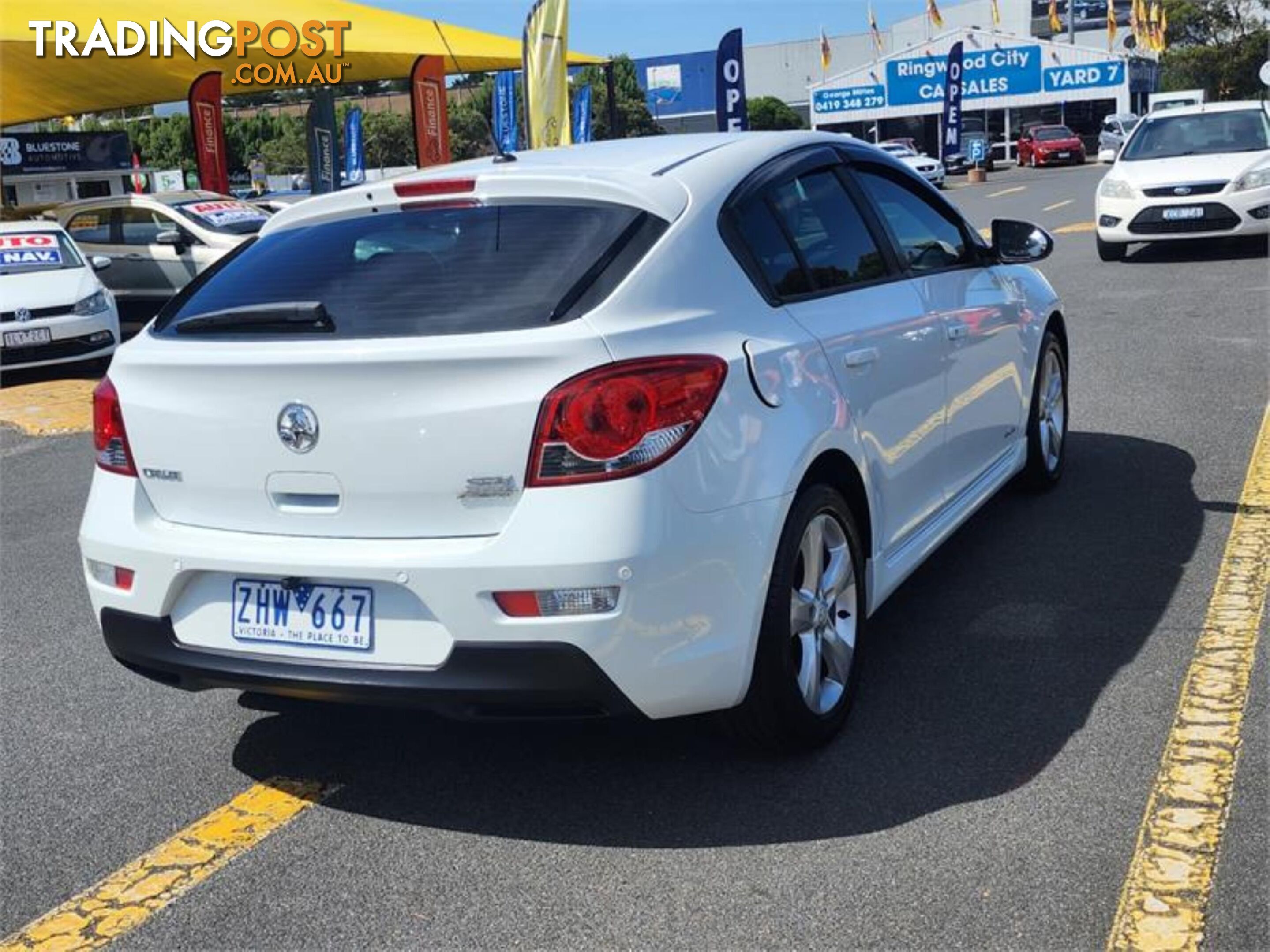 2012 HOLDEN CRUZE SRI JHSERIESIIMY12 