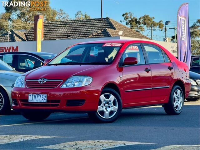 2005 TOYOTA COROLLA ASCENT ZZE122R5Y 