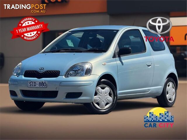 2003 TOYOTA ECHO  NCP10RMY03 