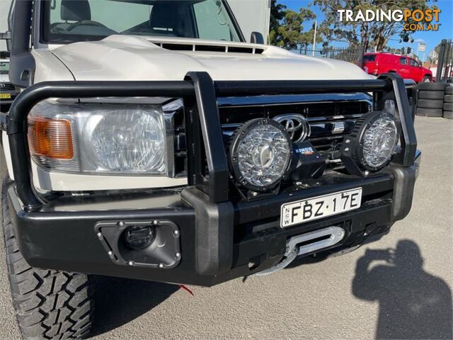 2018 TOYOTA LANDCRUISER WORKMATE(4X4) VDJ79RMY18 C/CHAS