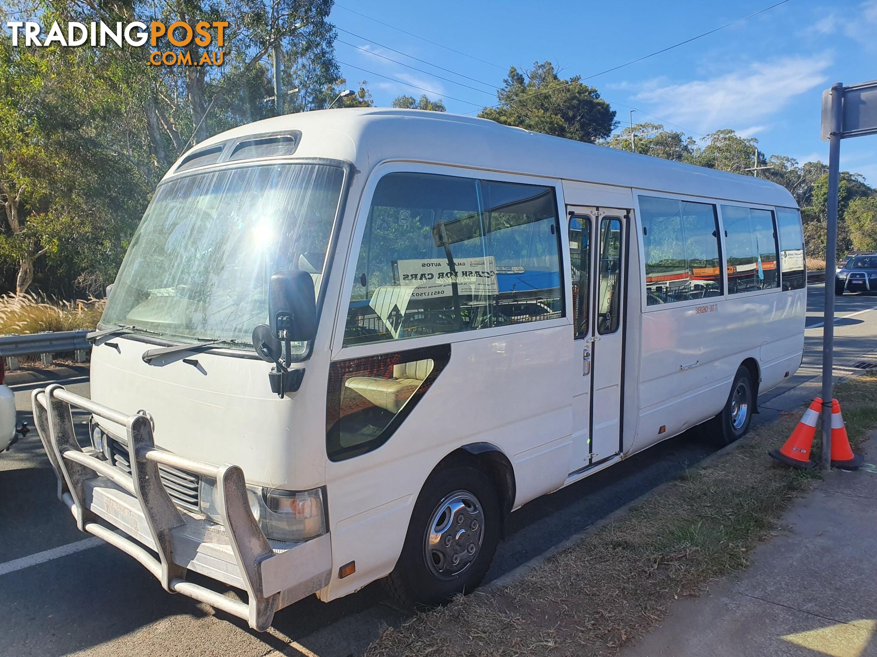 2001 TOYOTA COASTER   BUS