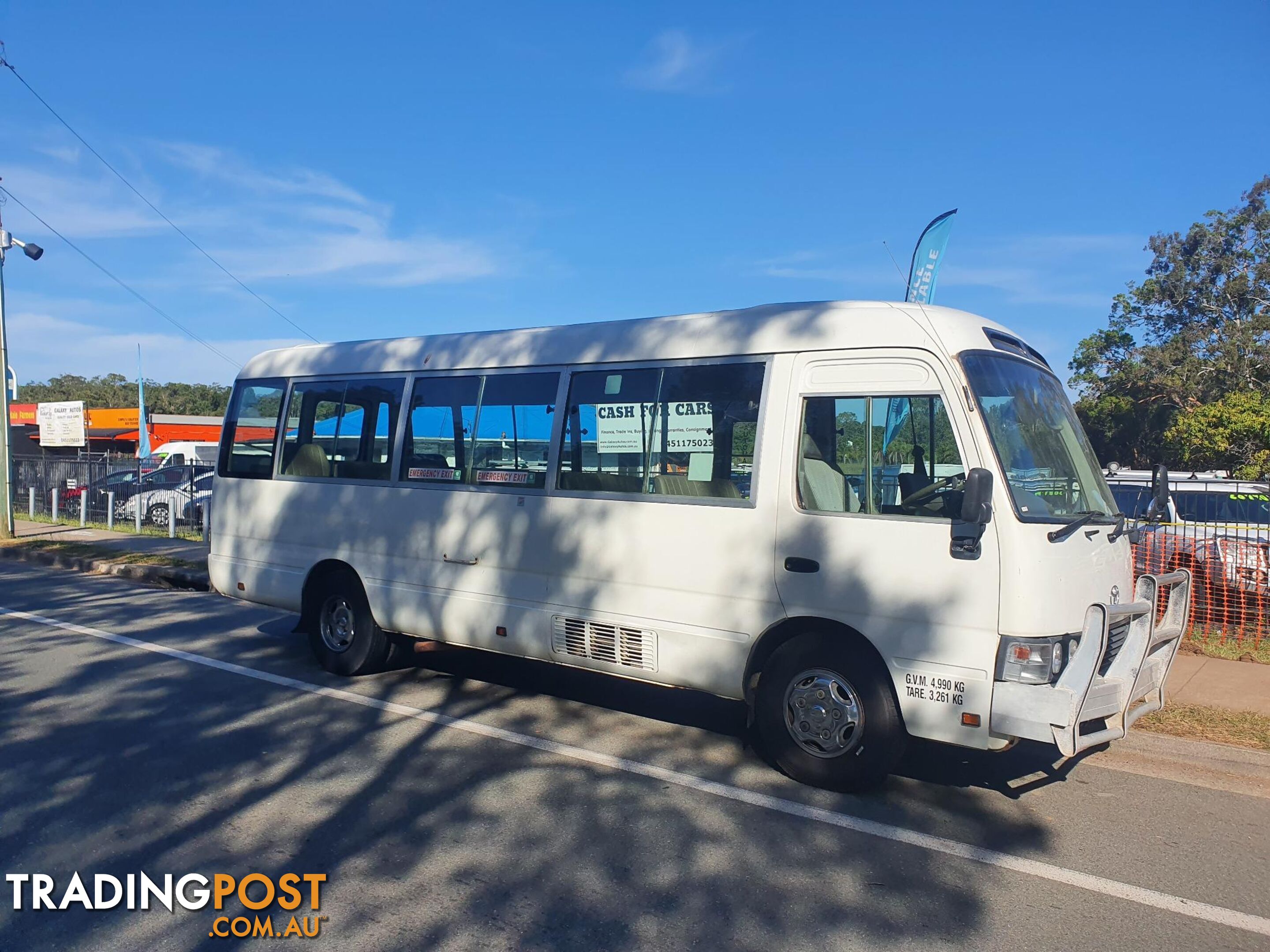 2001 TOYOTA COASTER   BUS