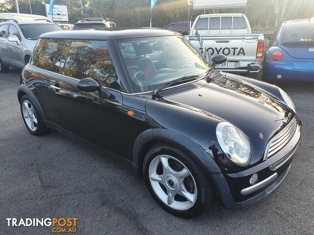 2002 MINI Cooper R50 Hatchback 2dr CVT 6sp 1.6i  Hatchback