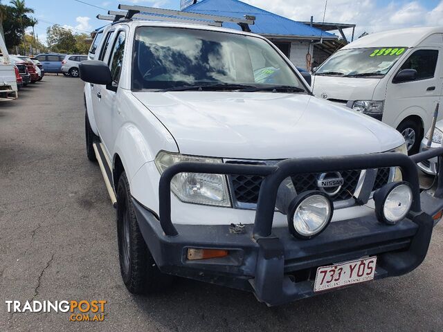 2012 NISSAN NAVARA RX (4x4) D40 MY11 DUAL CAB P/UP