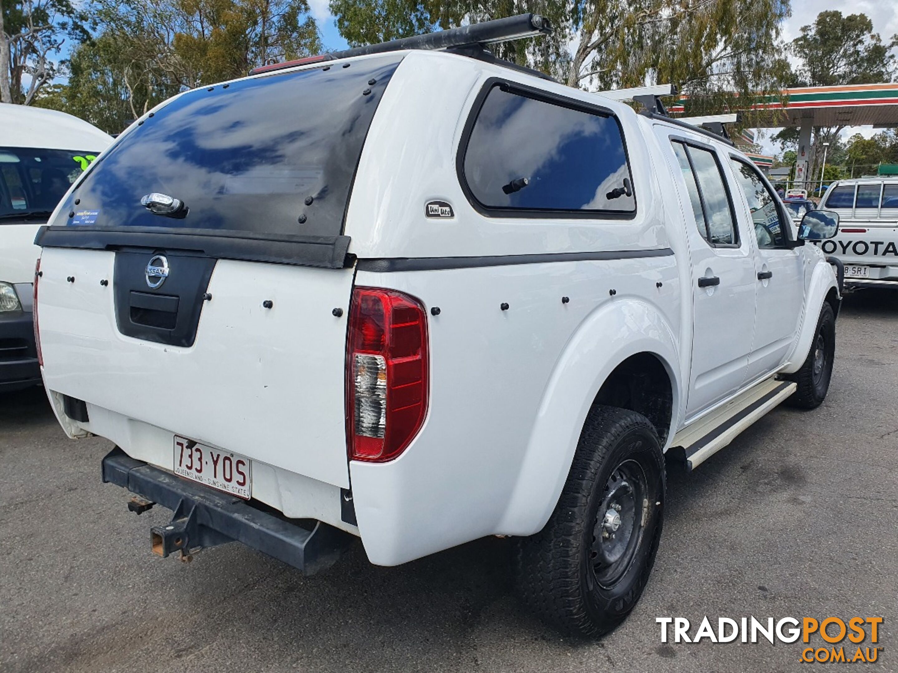 2012 NISSAN NAVARA RX (4x4) D40 MY11 DUAL CAB P/UP