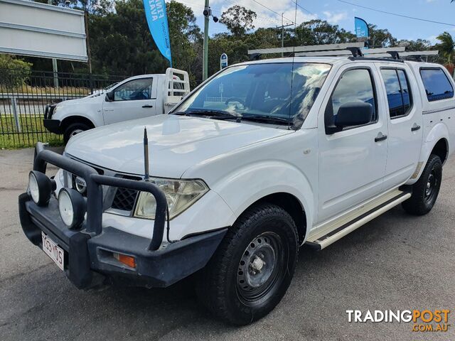 2012 NISSAN NAVARA RX (4x4) D40 MY11 DUAL CAB P/UP