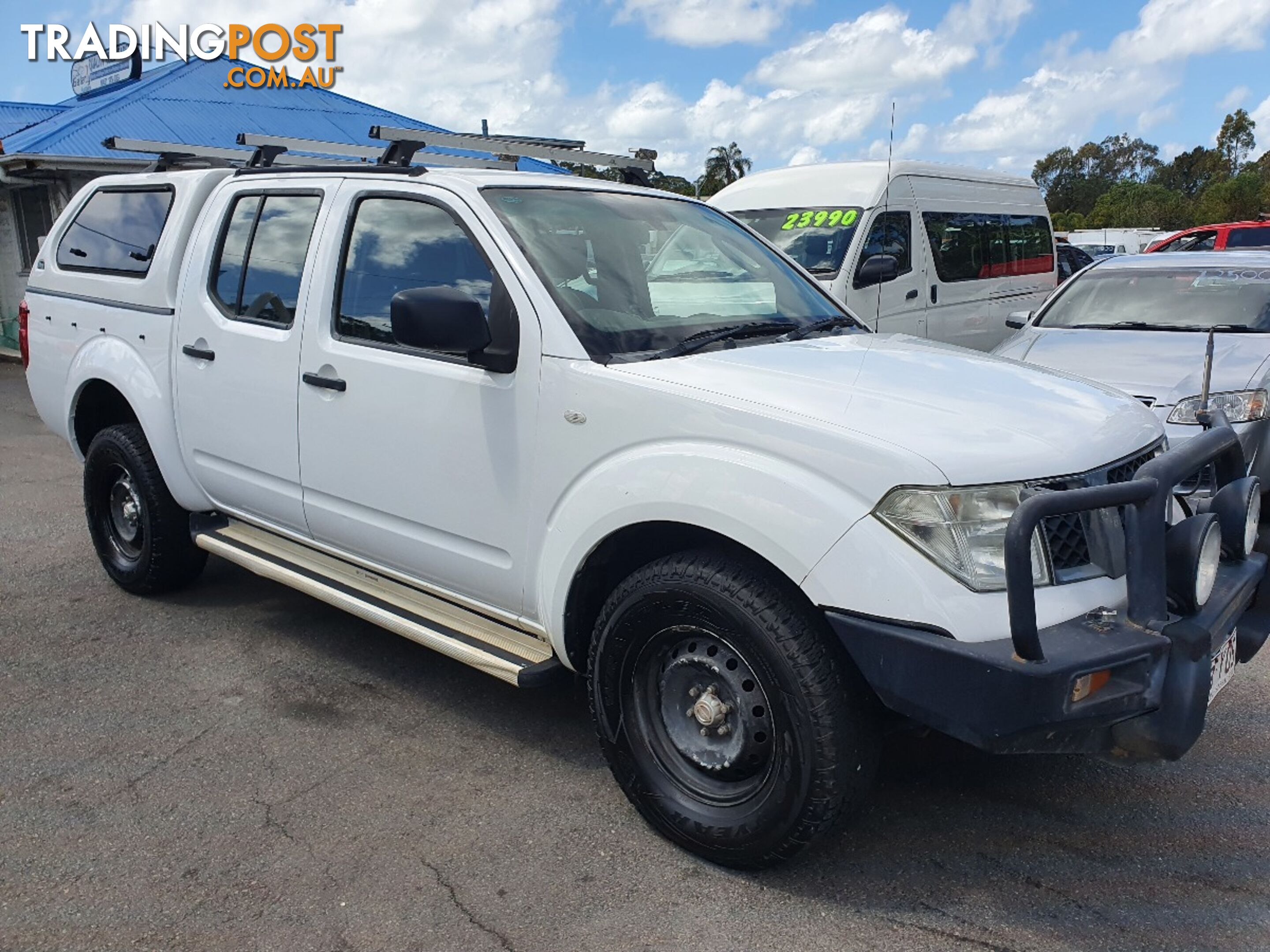 2012 NISSAN NAVARA RX (4x4) D40 MY11 DUAL CAB P/UP