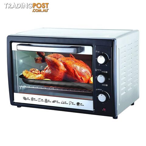 35L Convection Rotisserie BBQ Bench Top Portable Oven - SimplyStation - 717014355070 - ONO-AM-BOS-ROTISSERIE-OVEN-35L