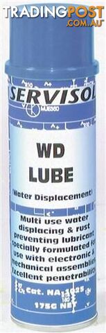 Water Displacing Lubricant Spray Can 175g Metal surfaces including Relays switches - 09319236832721 - BRN-ED10760