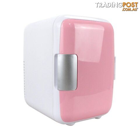 4L Car Refrigerator Mini Cold And Warm Small Refrigerator Car Home Dual-Use Small Dormitory Household Refrigerator - 774048350259 - SRE-LXM3023-PINK-02