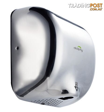 Dolphy Stainless Steel Automatic High Speed Hand Dryer 1800W - Chrome - Dolphy - DOL-DAHD0042