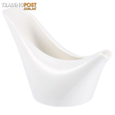 1Pc Ceramic Gravy Boat Porcelain Sauce Boat White Milk Cup - 3444088193679 - SNU-MRN112653SREPFXV3