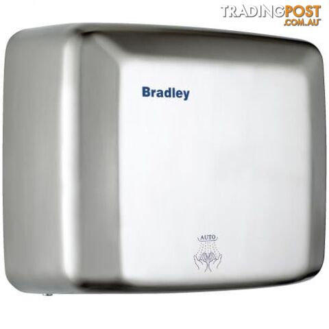New Bradley Classic Auto Hand Dryer - Silver 270Mm W X 240Mm H X 142Mm D - MDW-2549-14089