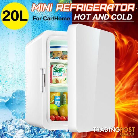 20L Mini Refrigerator Hot and Cold Usage For Car Home - 06901518170220 - MRH-SKUG69311