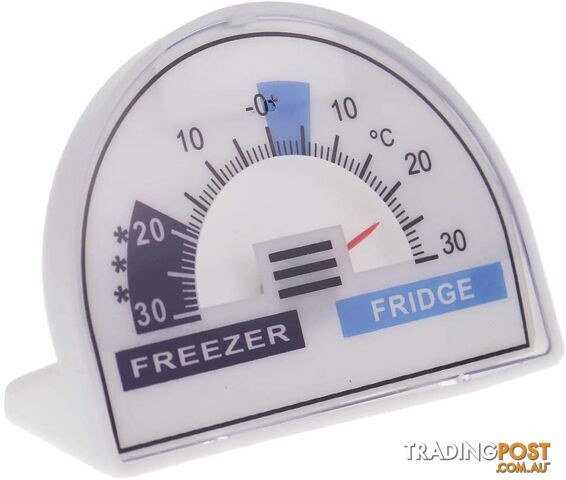 Fridge Thermometer or Freezer Thermometer Dial With Recommended Temperature Zones Cooler Chiller - 5011405001375 - GFT-B07G89TV3V